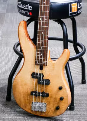 Yamaha - TRBX174EW Exotic Wood 4-String Bass - Natural